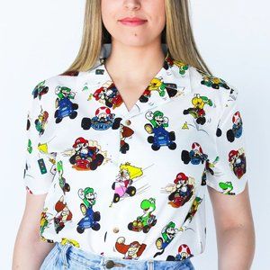 Cakeworthy Mario Kart Camp Shirt